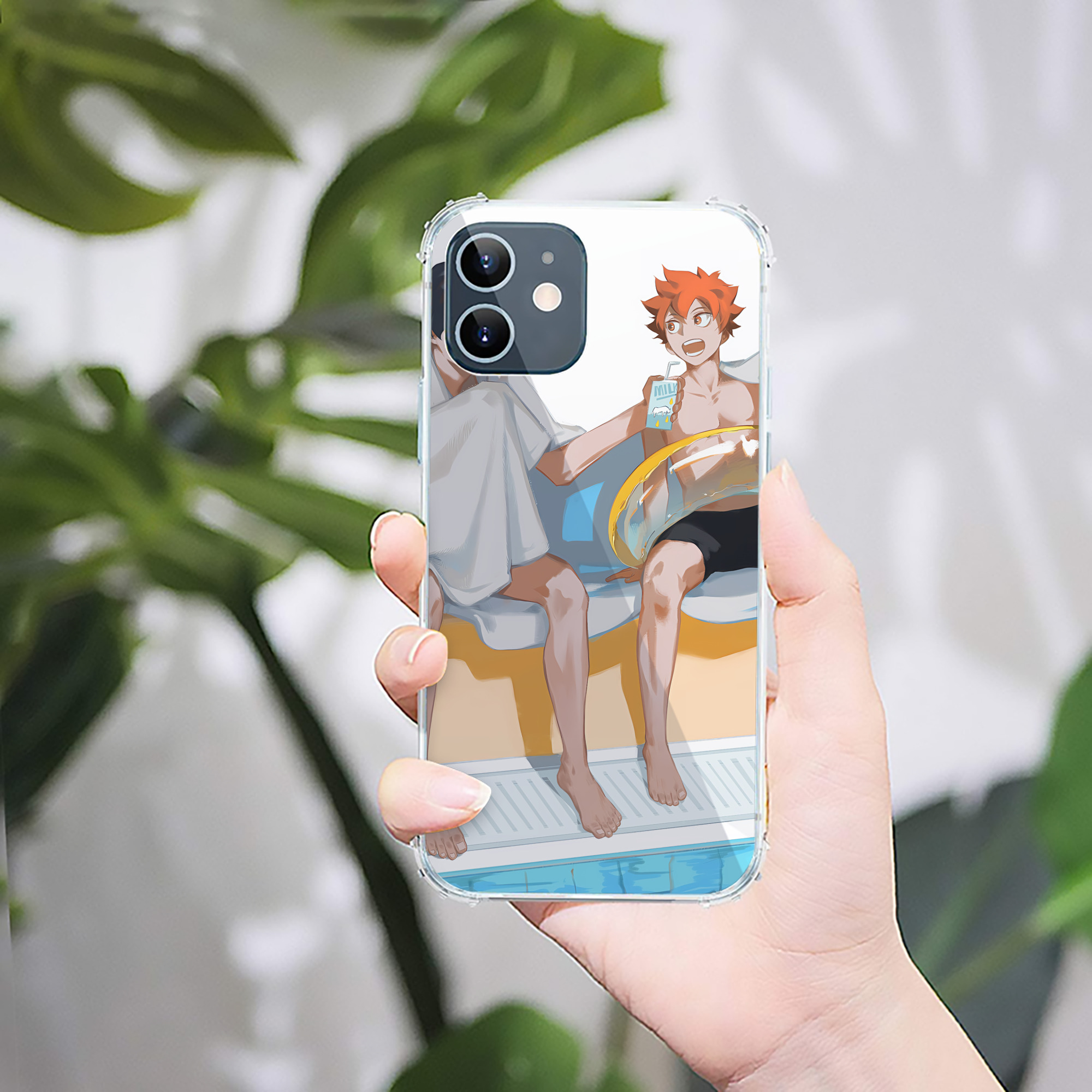 （画像用） ハイキュー!! Haikyu!! 【iPhone 12シリーズ対応】透明スマホケース（クリアソフトケース）